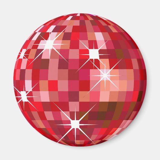 aimant à bille disco (Devant)