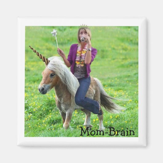 Aimant à boisson Unicorne (Devant)