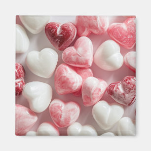 Aimant à bonbons au coeur aigre dur