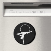 Aimant à boucle aérienne - noir et blanc (In Situ (Lave-vaisselle))