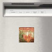 Aimant à bougie de Noël (In Situ (Lave-vaisselle))