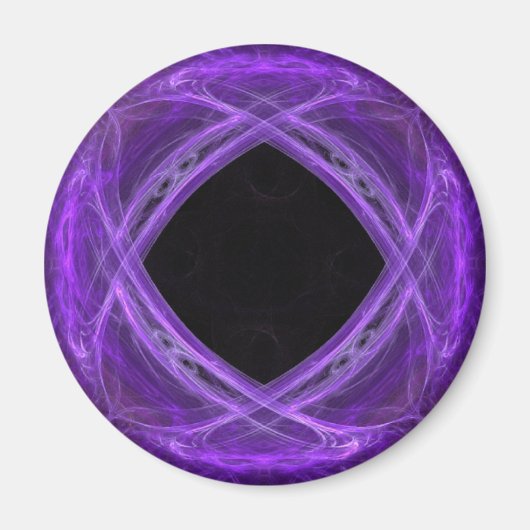 Aimant à brins violets creux (Devant)