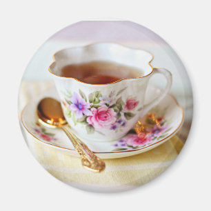 Aimant à café et à café en or