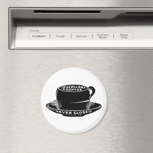 Aimant à café vintage (In Situ (Lave-vaisselle))