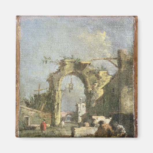 Aimant A Capriccio - Ruines, 18ème siècle (Devant)