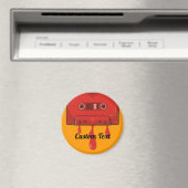 Aimant à cassette à coeur rouge (In Situ (Lave-vaisselle))