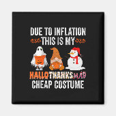 Aimant A cause de l'inflation Ceci est mon HalloThanksMas (Devant)