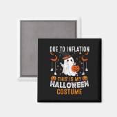 Aimant A Cause De L'Inflation C'Est Mon Costume D'Hallowe (Recto/Verso)