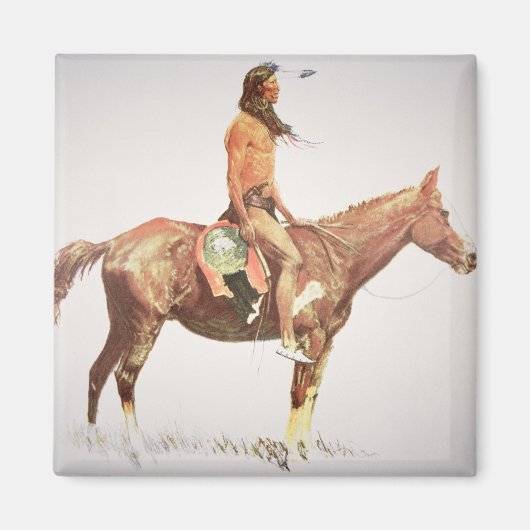 Aimant A Cheyenne Brave, 1901 (Devant)