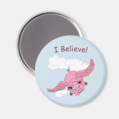 Aimant à cochon volant (Recto/Verso)
