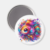 Aimant A colorfull chibi (Recto/Verso)