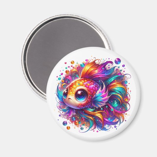 Aimant A colorfull chibi (Recto/Verso)