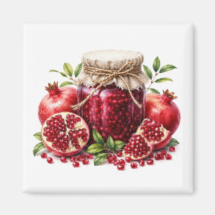 Aimant à confiture de grenade  