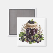 Aimant à confiture de mûre   (Recto/Verso)