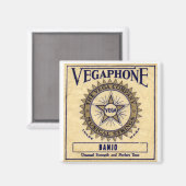 Aimant à cordes de Vegaphone (Recto/Verso)
