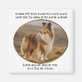 Aimant À Côté De Vous Collie (Devant)