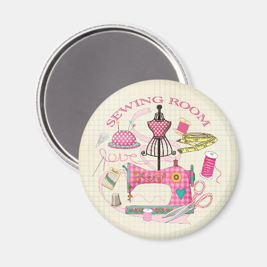 aimant à coudre (Recto/Verso)