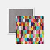 Aimant à courtepointe moderne (Recto/Verso)