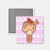 aimant à crème glacée (Recto/Verso)