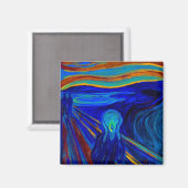 Aimant à cri bleu (Recto/Verso)