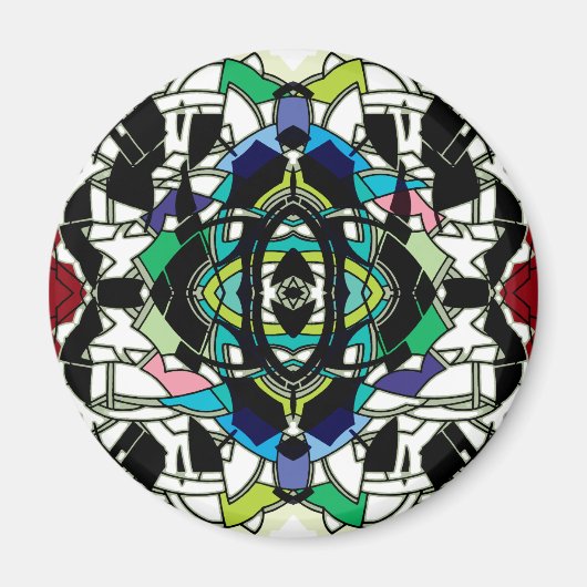 Aimant à damiers (Devant)