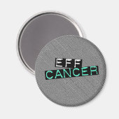 Aimant à damiers cancer (Recto/Verso)