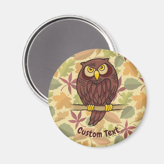 Aimant à dessin de hibou (Recto/Verso)