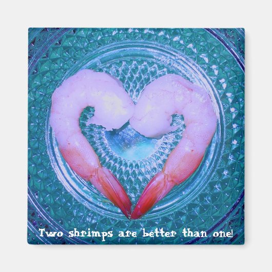 Aimant à deux crevettes (Devant)