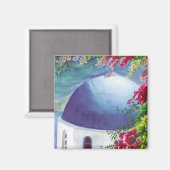 aimant à dôme de santorini (Recto/Verso)