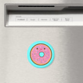 Aimant à Donut Kawaii (In Situ (Lave-vaisselle))