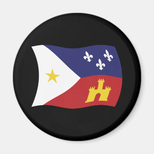 Aimant à drapeau Acadiana