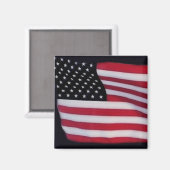 Aimant à drapeau américain (Recto/Verso)