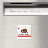Aimant à drapeau de Californie (In Situ (Lave-vaisselle))