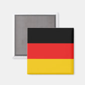 Aimant à drapeau de l'Allemagne (Recto/Verso)