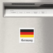 Aimant à drapeau de l'Allemagne (In Situ (Lave-vaisselle))