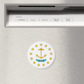 Aimant à drapeau de l'île Rhode (In Situ (Lave-vaisselle))