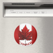Aimant à drapeau du Canada Aimant à souvenir du Ca (In Situ (Lave-vaisselle))