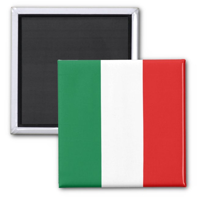 Aimant à drapeau italien (Devant)