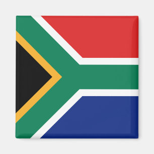 Aimant à drapeau sud-africain
