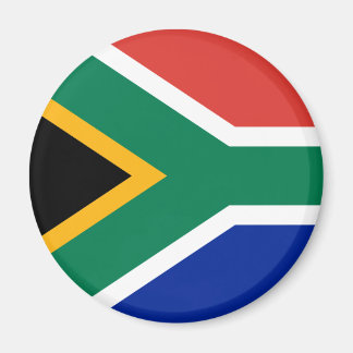 Aimant à drapeau sud-africain