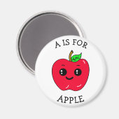 Aimant A est pour Apple Educational (Recto/Verso)