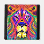 aimant à face de lion (Devant)