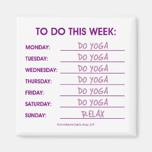AIMANT À FAIRE CETTE SEMAINE : YOGA