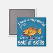 Aimant A Fish with Unique Skills (Recto/Verso)