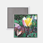 Aimant à flamme d'or (Recto/Verso)