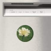 aimant à fleurs blanches (In Situ (Lave-vaisselle))