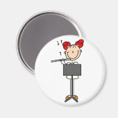 Aimant à flux de la figure de bâton (Recto/Verso)