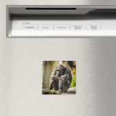 Aimant à frigo singe (In Situ (Lave-vaisselle))