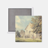 Aimant A Game of Bowls on the Bowling Green Outside the B (Recto/Verso)