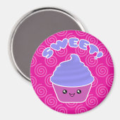 Aimant à gâteau de Kawaii (Recto/Verso)